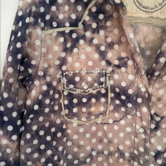 A Rare Bird Polkadot Button-Down Dress - Picture 5 of 9
